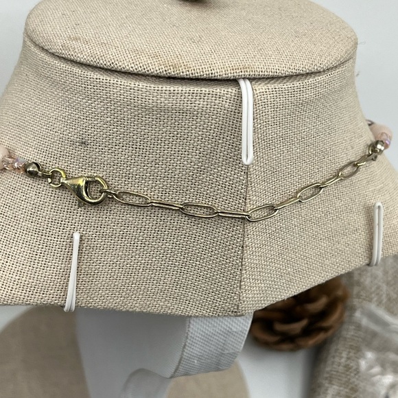 Vintage Ali-Khan Adjustable Gemstone Necklace with Sterling Silver Chain, 16-18" - Picture 15 of 16